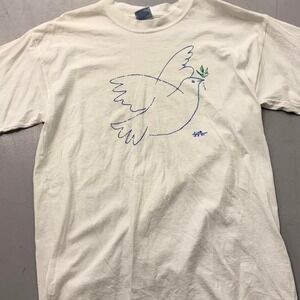 Vintage 1984 Piccob Dove of Peace T-Shirt XL